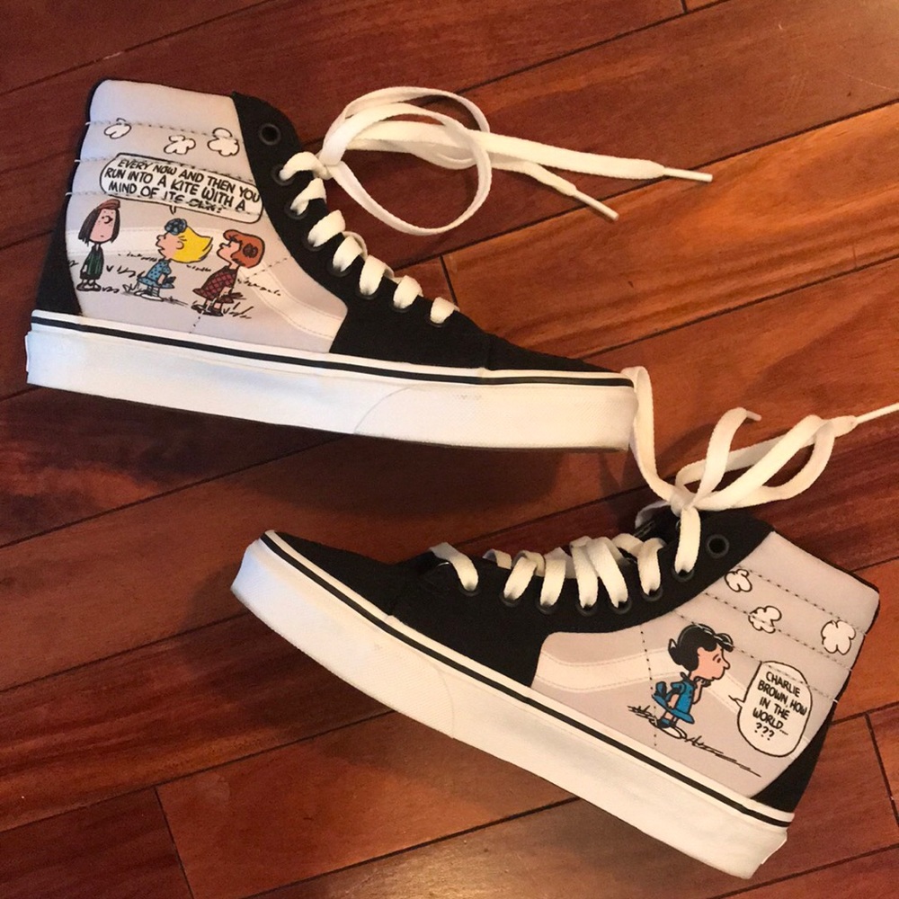 Peanuts x Vans Sk8-Hi “Charlie Kite”